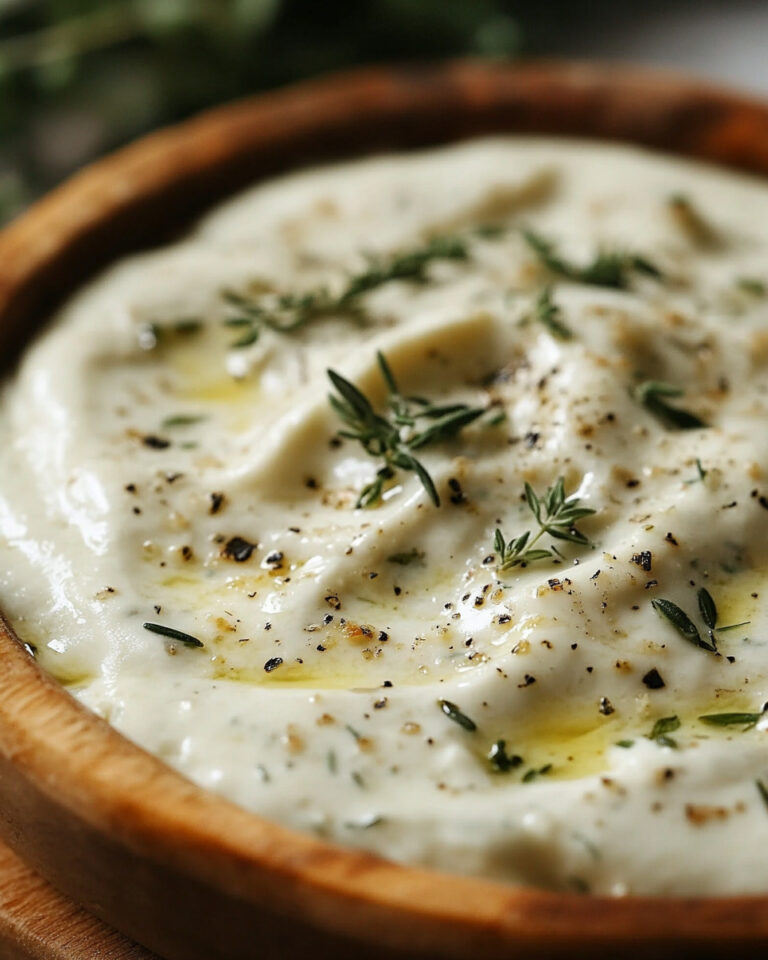 Creamy Garlic Sauce for Pizza