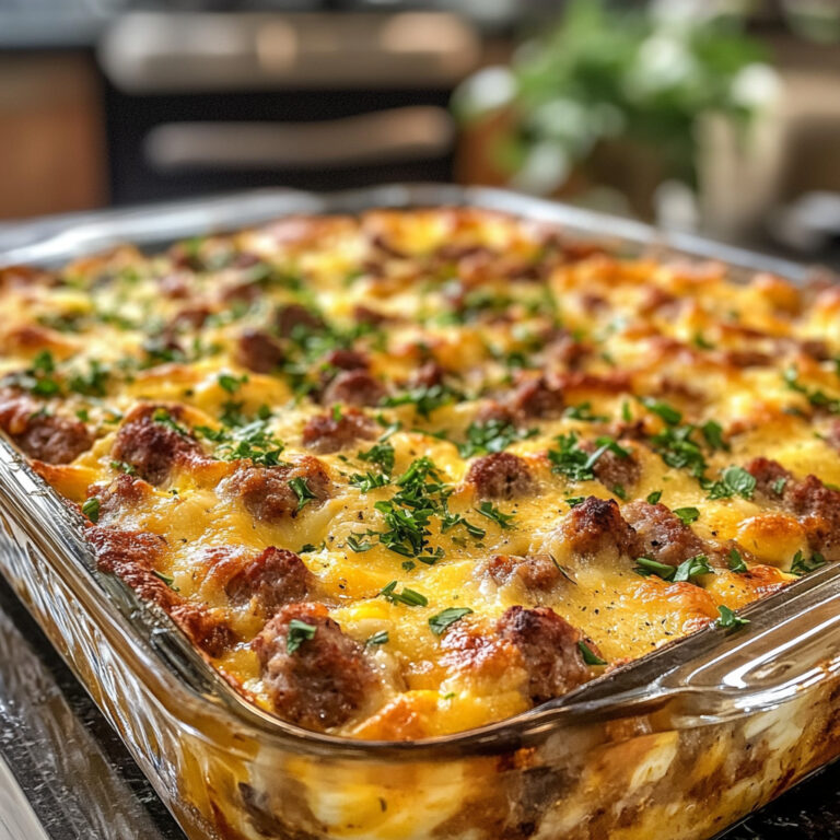 Pancake Sausage Casserole