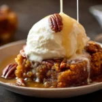 Pumpkin Pecan Cobbler
