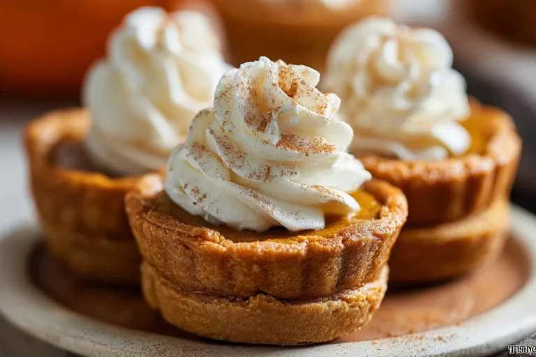 Adorable Mini Pumpkin Pies