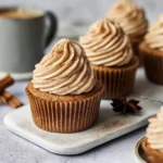 Brown Butter Dirty Chai Cupcakes