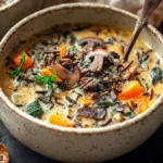 Cozy Autumn Wild Rice Soup