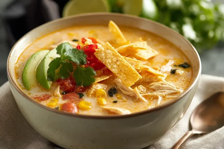 Creamy Chicken Tortilla Soup