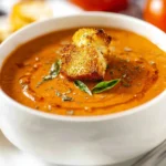 Creamy Roasted Tomato Basil Soup