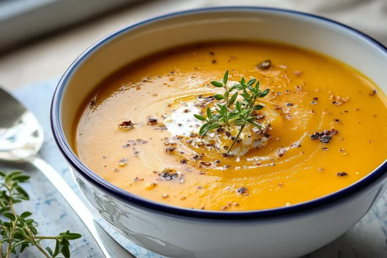 Crock-pot Butternut Squash Soup