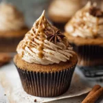 Decadent Brown Butter Dirty Chai Cupcakes