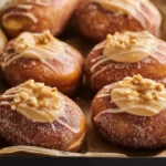 Decadent Pumpkin Spice Cheesecake Doughnuts
