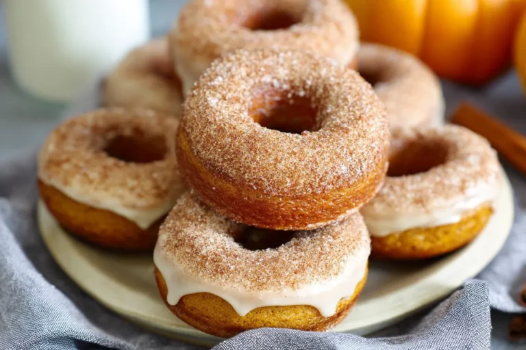 Easy Baked Pumpkin Spice Donuts