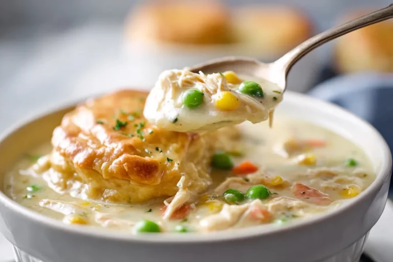 Easy Chicken Pot Pie Soup Recipe