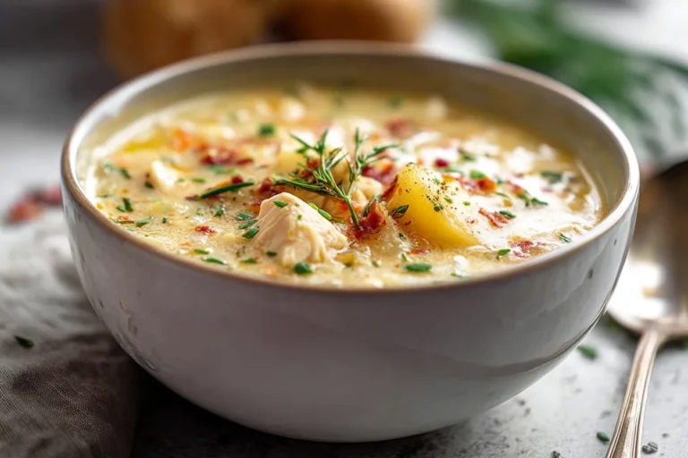 Easy Chicken Potato Soup Recipe