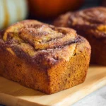 Easy Cinnamon Swirl Pumpkin Bread Mini Loaves