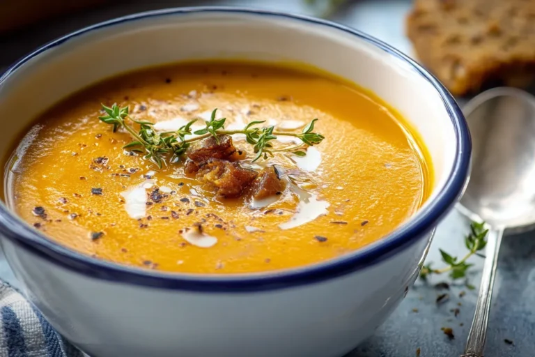Easy Crock Pot Butternut Squash Soup Recipe