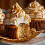 Easy Homemade Butterbeer Cupcakes