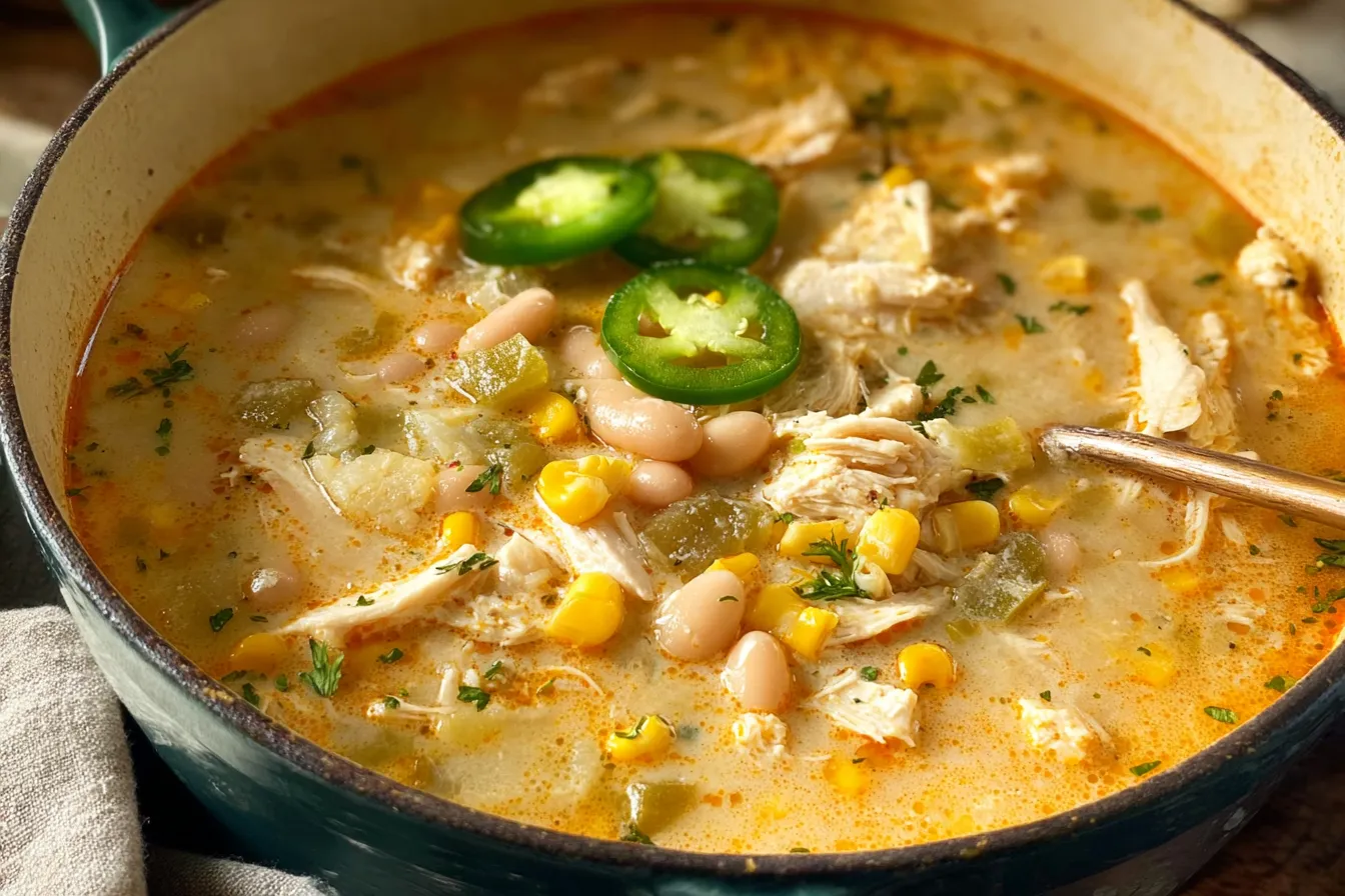 Easy White Chicken Chili Recipe