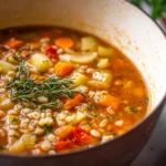 Hearty Vegetable Barley Soup Recipe