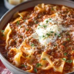 High Protein Lasagna Soup Recipe