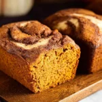 Moist Pumpkin Bread Mini Loaves with Cinnamon Swirl