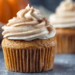 Moist Pumpkin Spice Cupcakes with Cinnamon Cream Cheese Frosting