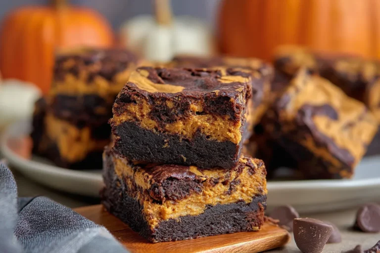 Pumpkin Brownies