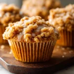 Pumpkin Crumb Cake Muffins