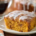 Pumpkin Honey Bun Cake