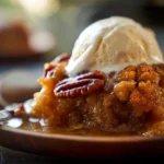 Pumpkin Pecan Cobbler