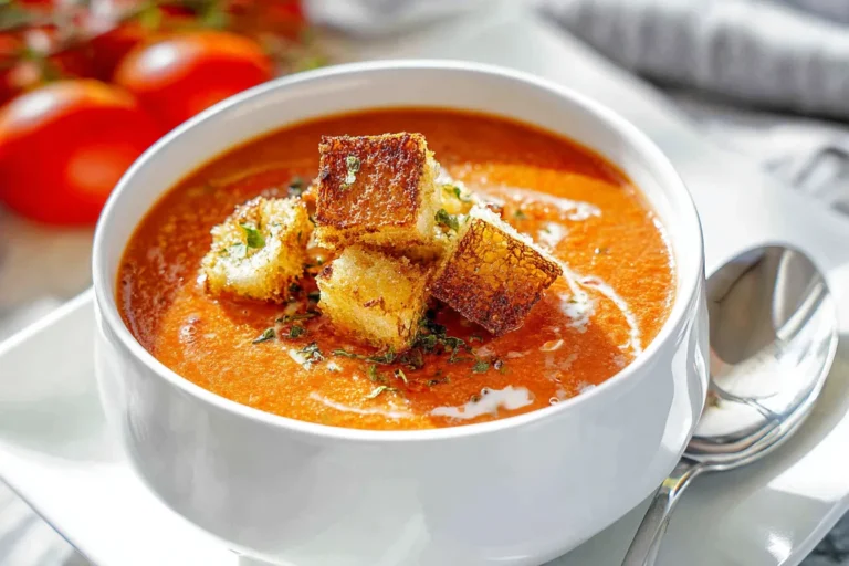 Roasted Tomato Basil Soup
