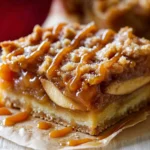 Salted Caramel Apple Pie Bars