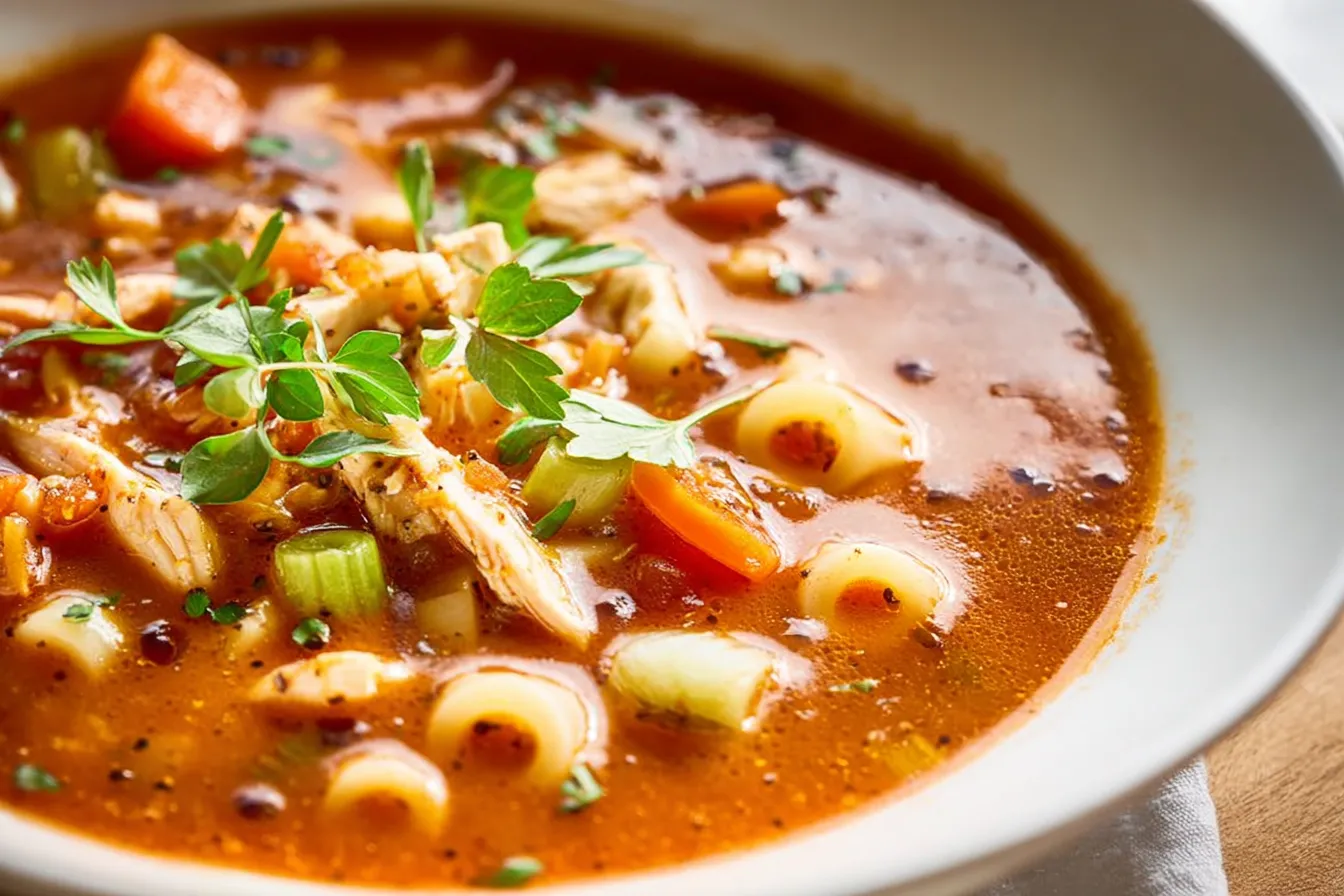 Sicilian Chicken Soup