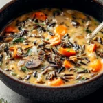 The Best Cozy Autumn Wild Rice Soup Recipe