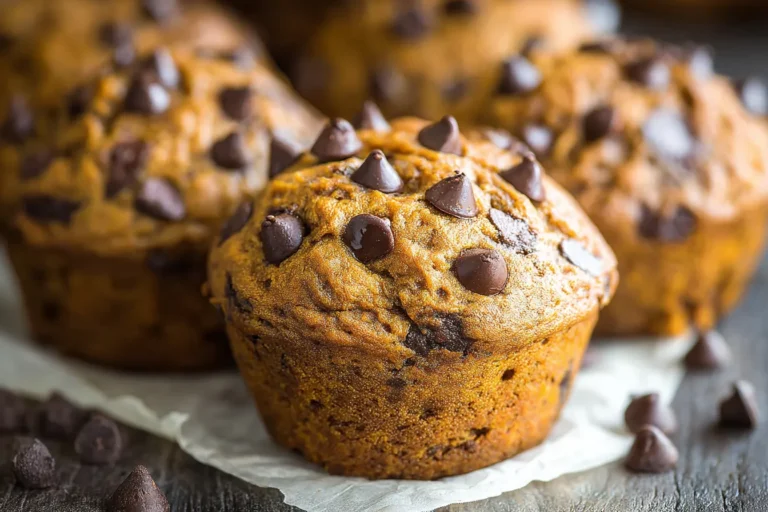 The Best Pumpkin Chocolate Chip Muffins Recipe