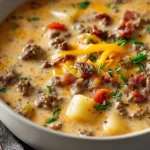 The Easiest Cheeseburger Soup Recipe