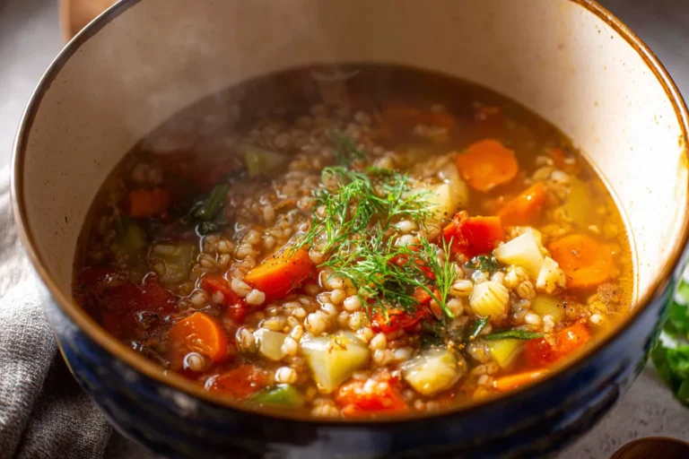 Vegetable Barley Soup