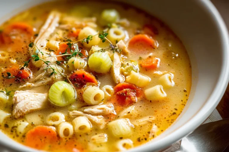 Authentic Sicilian Chicken Soup
