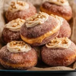 Best Ever Pumpkin Spice Cheesecake Doughnuts