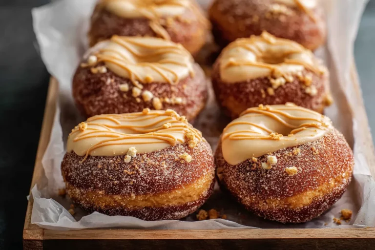 Best Ever Pumpkin Spice Cheesecake Doughnuts