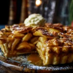Caramelized Toffee Apple Pie