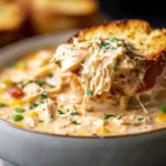 Creamy Crockpot Chicken Parmesan Soup