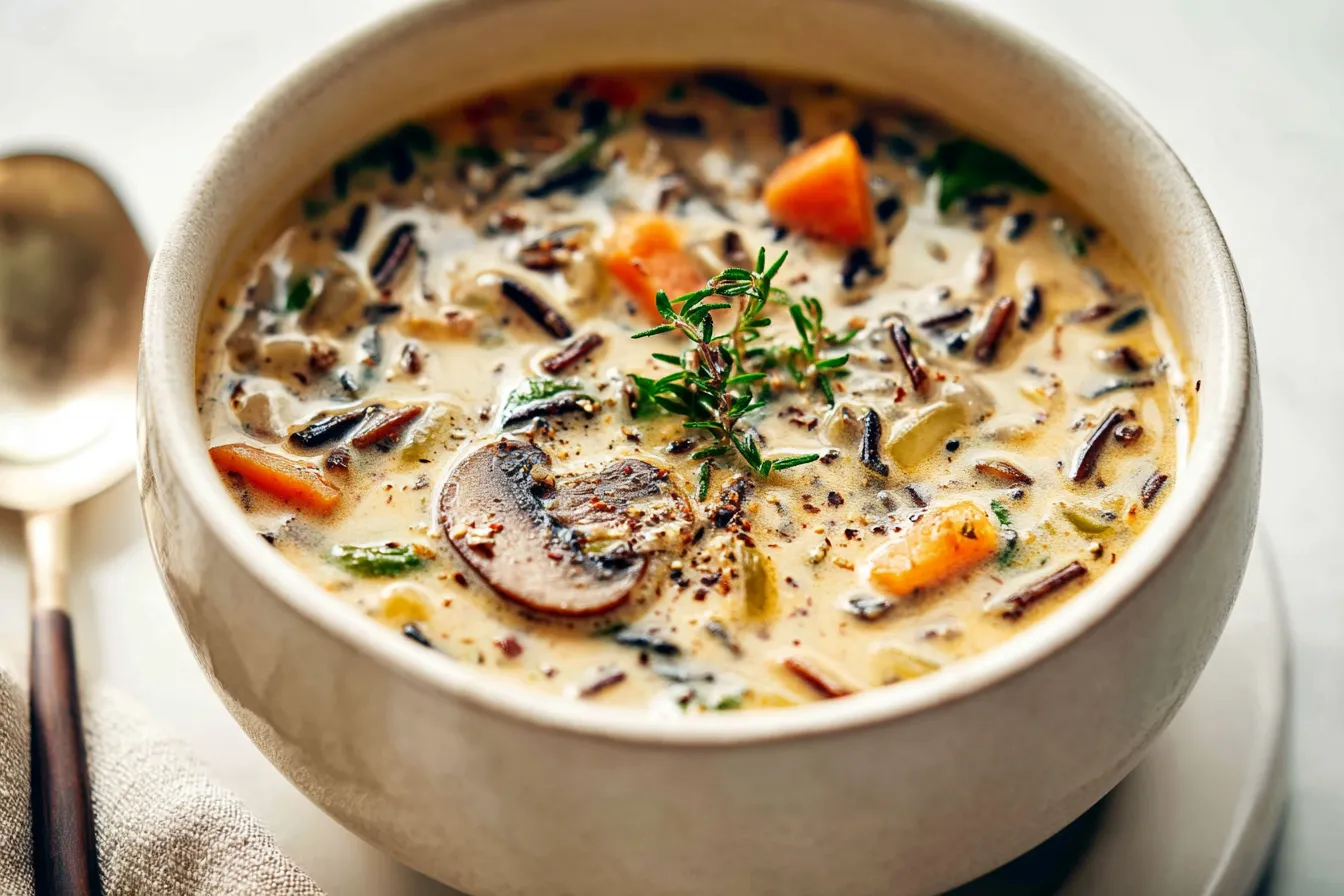 Creamy Wild Rice Soup