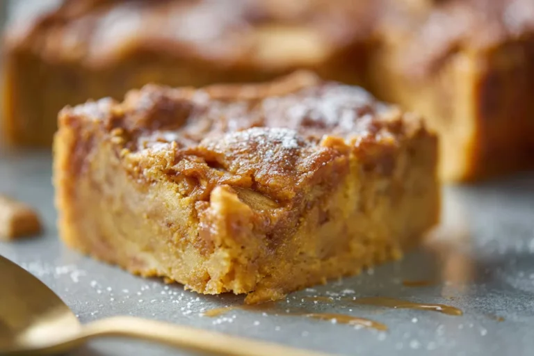 Easy Apple Pie Bars with Salted Caramel