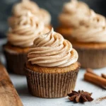 Easy Brown Butter Chai Cupcakes