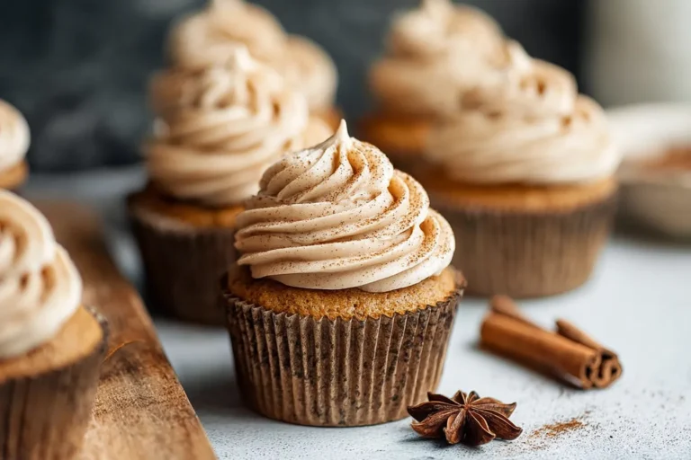 Easy Brown Butter Chai Cupcakes