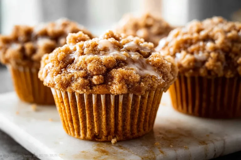 Easy Pumpkin Crumb Cake Muffins with Irresistible Cinnamon Streusel Topping