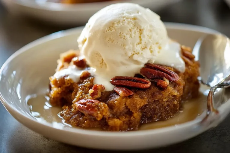 Easy Pumpkin Pecan Cobbler Recipe