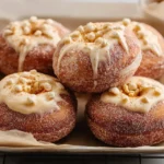 Easy Pumpkin Spice Cheesecake Doughnuts