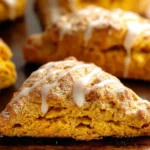 Flaky Buttery Pumpkin Scones