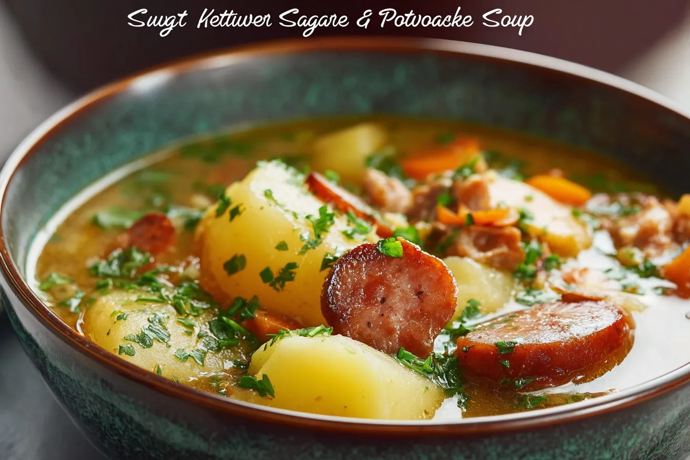 Hearty German Potato and Sausage Soup