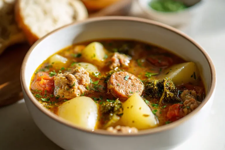 Hearty Italian Sausage and Potato Soup