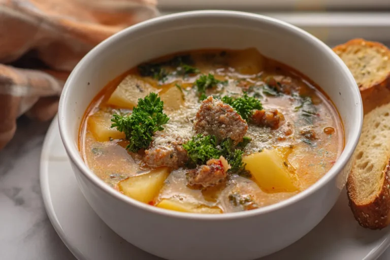 Hearty Sausage and Potato Soup