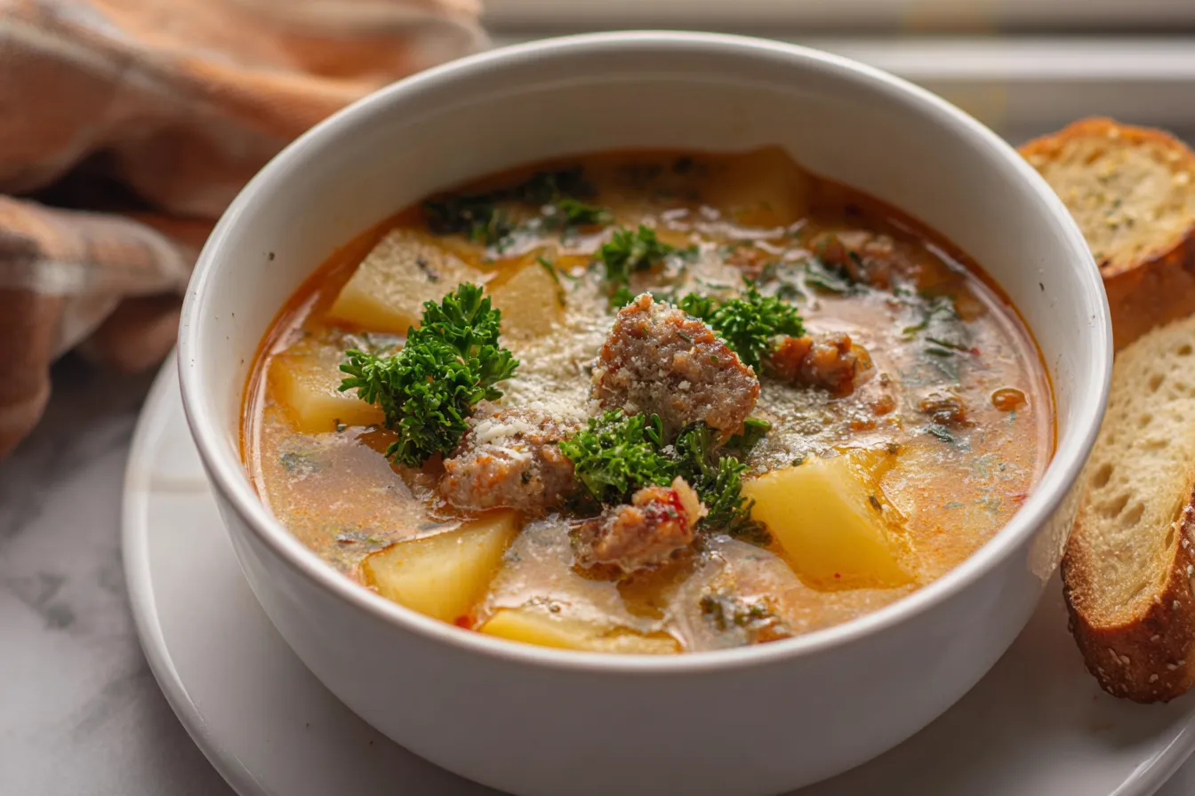 Hearty Sausage and Potato Soup
